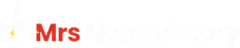 MRS Akumulatory sklep z akumulatorami logo białe